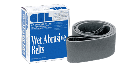 C.R. Laurence CRL 4&quot; x 84&quot; 100 Grit Wet-Dry Abrasive Belts | CRL4X84100X