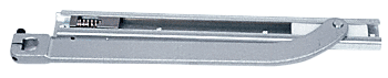 C.R. Laurence CRL Aluminum Finish Offset Arm Assembly with Surface Type Slide-Track for 9/16&quot; Deep Rail | CRL8020V0XAL