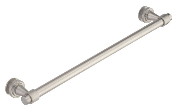 Concerto  24&quot; Cuttable Single-Sided Towel Bar - Polished Chrome | N24SNGTBPC