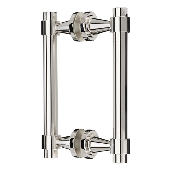 Concerto 6&quot; Back-to-Back Double Sided Pull - Polished Nickel | N6DPPN