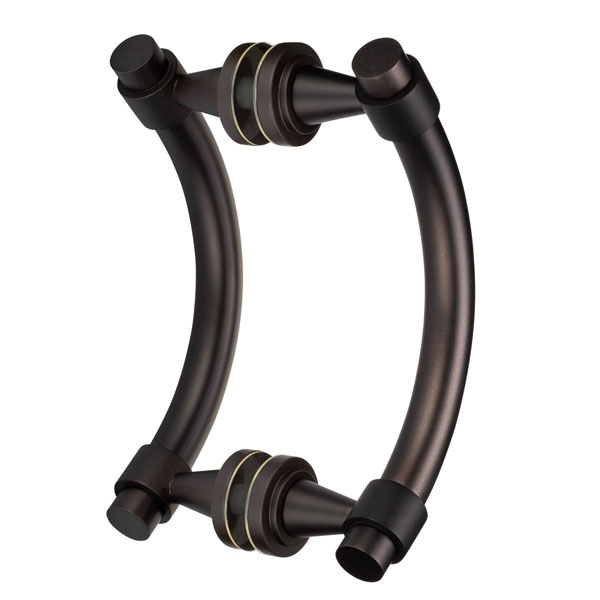 Concerto 6&quot; Back-to-Back Double Sided Offset Pull - Oil Rubbed Bronze (Medium) | C6DOPORBM