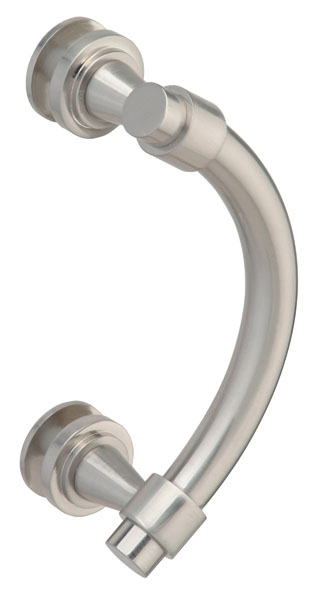 Concerto 6&quot; Center-to-Center Single Sided Offset Pull - Brushed Nickel | C6SOPBN