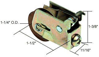 Patio Door Roller | D1752