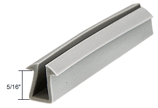 C.R. Laurence CRL Glazing Vinyl; 5/16&quot; Channel Depth 9/32&quot; Metal Opening for 7/32&quot; Glass - 1000 ft Roll | D749M