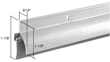 Aluminum Finish Door Sweep-Rain Drip Combination for 42&quot; Door  | DB037AV42