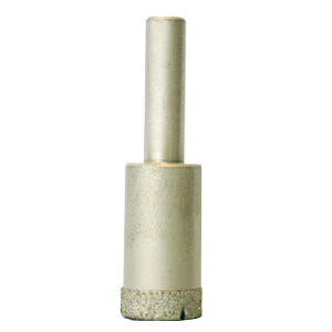 5/8&quot; Diamond Plated Core Drill Bit | Drill Glass | Drill Glass Block | DCDB16