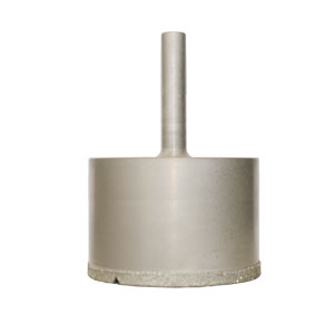 2-1/2&quot; Diamond Plated Core Drill Bit | Drill Glass | Drill Glass Block | DCDB65