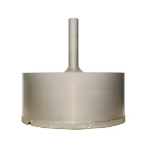 2-3/4&quot; Diamond Plated Core Drill Bit | Drill Glass | Drill Glass Block | DCDB70
