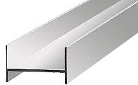 C.R. Laurence CRL Brite Anodized Side Jamb for CK/DK Cottage Series Sliders - 80 in long | DK65BA