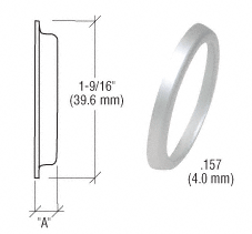 C.R. Laurence CRL Aluminum 5/32&quot; Flared Cylinder Ring | DL2175AA