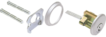 C.R. Laurence CRL Aluminum Finish Rim Keyed Cylinder - Schlage &quot;C&quot; Keyway - Keyed Alike | DL911SCKAA