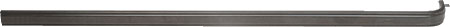 C.R. Laurence CRL Dark Bronze Finish Extruded Aluminum Push Bar for 42&quot; Doors | DL9535DU