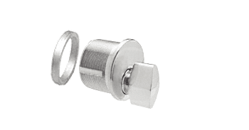 C.R. Laurence CRL Satin Anodized Mortise Thumbturn Cylinder | DRA20SA