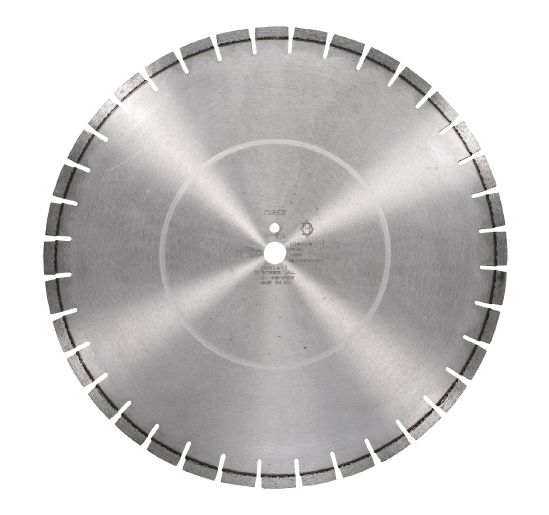 Hilti DS-BF Medium Cured Concrete Floor saw Blades - 18&quot; x 0.187  x 1&quot; Arbor - 72-99 HP - 419546 | DSXHM7218187