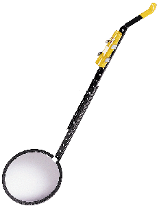 SEEALL Deluxe 18&quot; Circular Under Carriage Inspection Mirror Outdoor | DUC18C