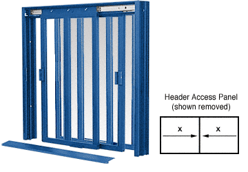 C.R. Laurence CRL DW Series Manual Deluxe Sliding Service Window XX Painted with Screen | DW4400P