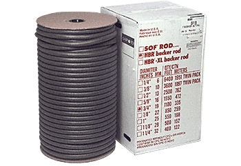 3/4&quot; Closed Cell Backer Rod | 3/4&quot; Closed-Cell Polyethylene Foam Backer Rod | EF34B