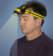 C.R. Laurence Hard Hat Head Lamp with Swivel Lens  | ES015