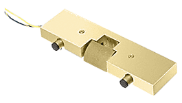 CRL Polished Brass Electric Strike Keeper for Single Doors | ESK1PB | ESK1PB
