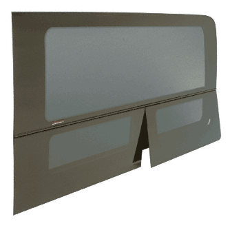 CRL-Automotive CRL 2007&#0043; All Glass Look Sprinter Van T-Vent Driver Side Rear Quarter Panel Window for 144&quot; Wheel Base Van 57&quot; x 21-1/2&quot; | FW626L