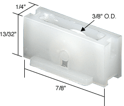 Sliding Window Roller with 3/8&quot; Nylon Wheel for Better-Bilt &amp; Elco Windows | G3086 | G3086