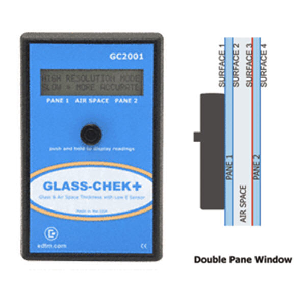 CRL Glass-Chek &#0043; Digital Glass Thickness Meter with Low-e | GC2001