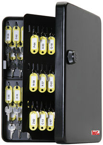 KeyGuard Combination Key Cabinet - 122 Hooks | GG9122