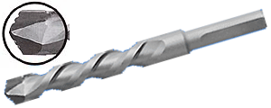 11/16&quot; x 6&quot; long  Groo-V Tip Granite, Marble and Porcelain Multi-Purpose Drill Bit  | GRT116