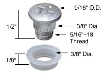9/16&quot; Awning Window Repair Bolt and Bushing | H3692 | H3692