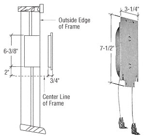 C.R. Laurence CRL Window Sash Balance for 14 Pound Wood Sash | H3834