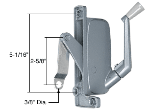 Right Hand Awning Window Operator for Anderson Windows | H3840 | H3840