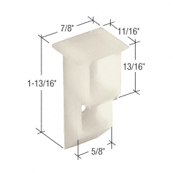 C.R. Laurence 1-13/16&quot; Nylon Sash Cam | H4128
