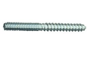 C.R. Laurence CRL 2-1/2&quot; Long Zinc Hanger Bolts for 1/2&quot; Standoffs - Pack of 10 | HB1024212Z