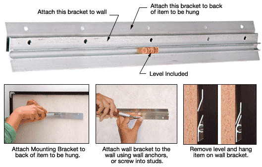 CRL 30&quot; Hangman&amp;#174; Mirror and Picture Hanging System | HP30 | HP30