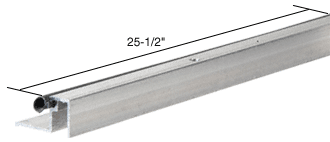 Jalousie Window Head and Sill Weatherstrip, 25-1/2&quot; Long | HSW25