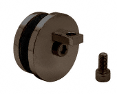C.R. Laurence CRL Oil Rubbed Bronze Hydroslide 90 Degree Glass-to-Sliding Track Connector | HYDG900RB