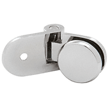 C.R. Laurence CRL Chrome Hydroslide Bi-Fold Wall Mount Hinge | HYDH037CH