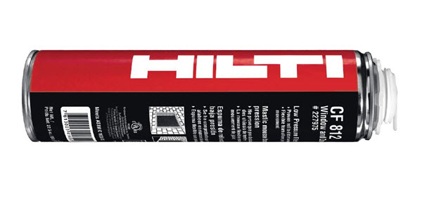 Hilti Window and Door Pro Low-Pressure Filler Insulating Foam CF 812 WD - 227975 | PIFCF812WD