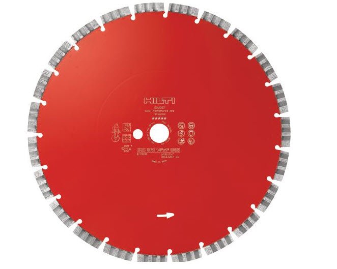 Hilti EQD SP&#0043; DCH Universal Equidist Super Performance Diamond Cutting Disc 12&quot;x1&quot; - 2118012 | EQDSPDCH121