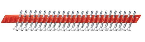 Hilti PBH SD Z M1 Collated Self-Drilling Zinc Coated Drywall Screw 6 x 1-5/8&quot; - 5000 Pieces - 2133711 | PBHSDZM16158