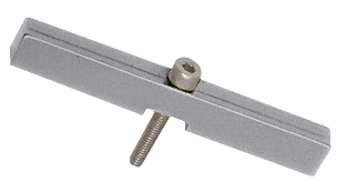 C.R. Laurence CRL Brushed Nickel Junior Header Adapter Block | JRHAB01BN