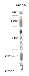 C.R. Laurence CRL Storm Door Hinge Pins - Package | K5131