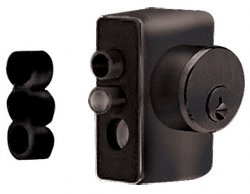 C.R. Laurence CRL Right Hand Oil Rubbed Bronze Keyed Access Device for Glass Door Panic and Deadbolt Handles | KAD2R0RB