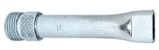 C.R. Laurence CRL 1/8&quot; x 9/16&quot; Slot Metal Caulking Gun Nozzle | KM17