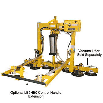 C.R. Laurence CRL Woods Control Handle Extensions for PT10HV11 Lifter | LB9HE0