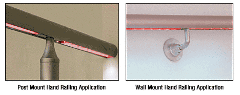 C.R. Laurence CRL Red LED Cap Rail Illumination System | LED50RD