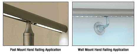 C.R. Laurence CRL Warm White LED Cap Rail Illumination System | LED50WW