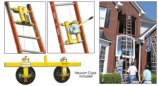 C.R. Laurence CRL Wood&#39;s Ladder Lifter with Cups | LL185C