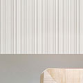 Loview White Geometric Stripe Window Film- 50&quot;x 50 ft | LGSW50050