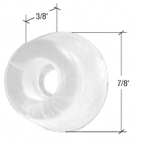 C.R. Laurence 7/8&quot; Clear Shower Door Bumper - Package | M6164